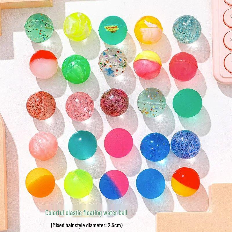 

нет. 27 Разноцветных Прыгающих Шариков Игрушка Гашапон - Веселый Подарок для Детского Сада