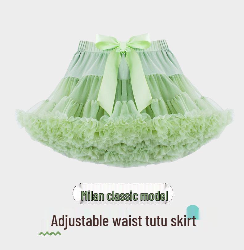 Kék Princess Tutu Szoknya: Lányok Tavaszi/Nyári Hálós Ruha