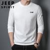 JEEP SPIRIT Men's Long Sleeve Crew Neck Top