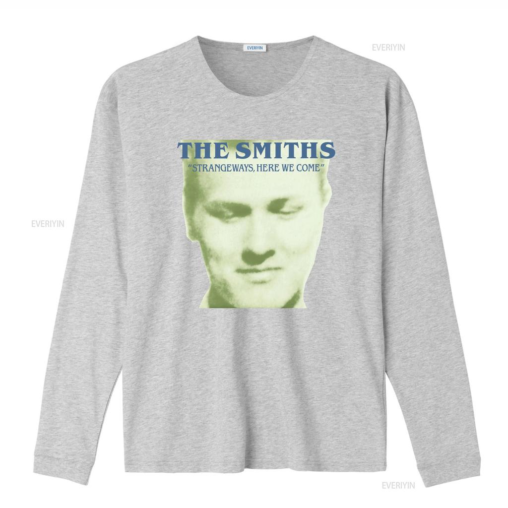 The Smiths Strangeways Here We Come T Shirt Rock Band Print Vintage Washed Streetwear Top For Everyday Wear Graphic Stylish