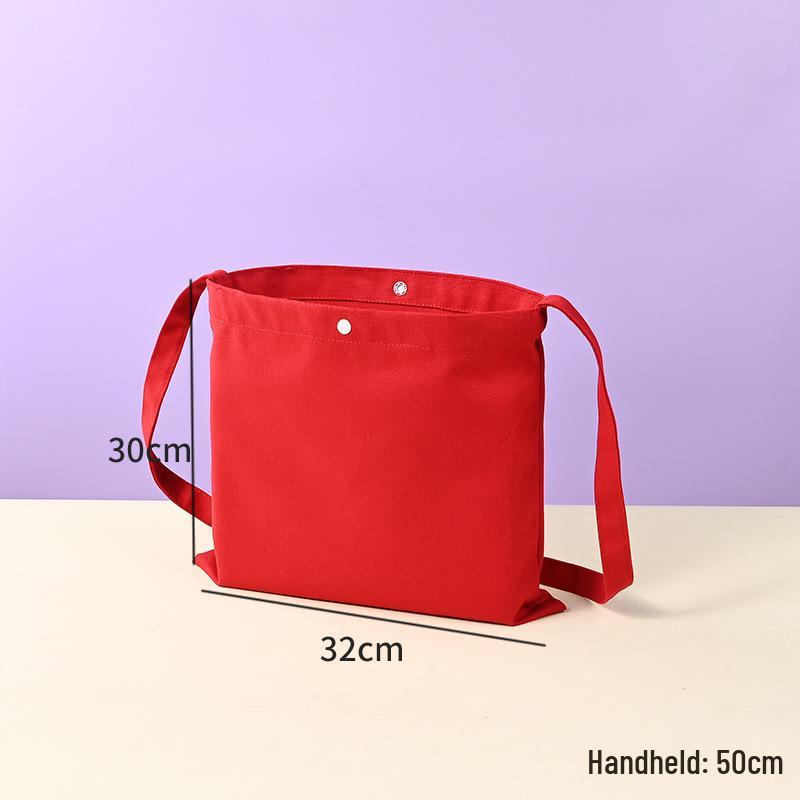 Custom Logo Canvas Handbag - Year of the Horse Annual Meeting Gift for Customers