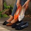 Ladies Slip On Loafers With Breathable Fabric For Casual Daily Wear