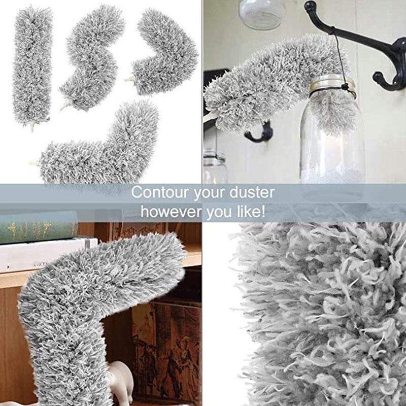 Extendable Cleaning Feather Duster Dust Cleaner Kitchen Household Sofa Dust Brush Home Use Clean Tools Accessories