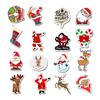 50 Christmas Themes No Repeat Suitcase Stickers Waterproof Graffiti Travel Case Stickers Gifts