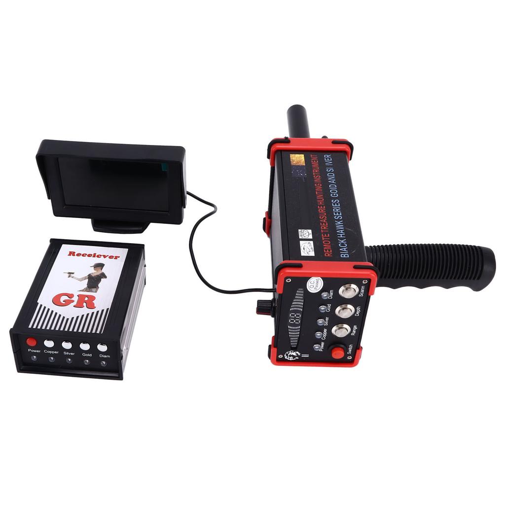 Metal Detector 1000m Large Range Remote Metal Scanner Copper Silver Gold Treasure FinderEU Plug