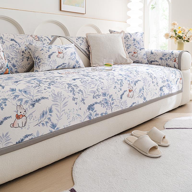 

Sofa Cushion Cool New Modern Summer Modern Simple One-Piece Combination Sofa Cover Cloth Towel Seat Cushion 70*70cm