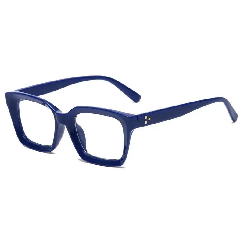 Oversized Frame Square Shape Reading Eyeglasses Men for Women Portable Large Frame High-definition Presbyopic Eyeglasses Diopter 0~+ 3.5 Gafas 0