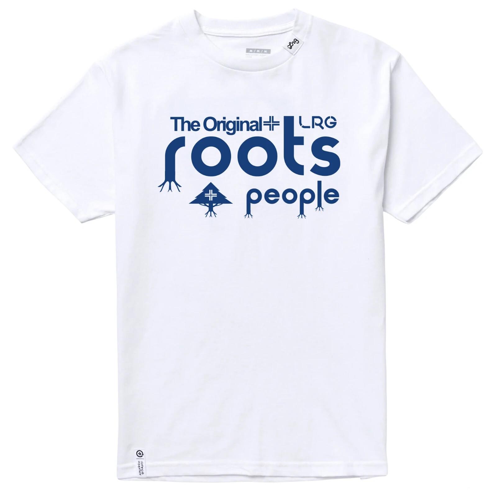 New LRG Mens Lifted Research Group The Original Roots People White Shirt Small XXXL