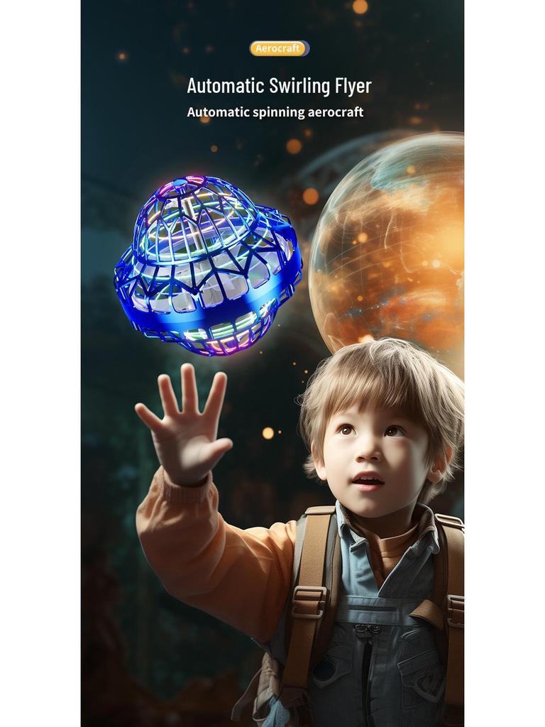 Smart Induction Flying Hover Ball - Magic Rotating Toy for Kids' Birthdays