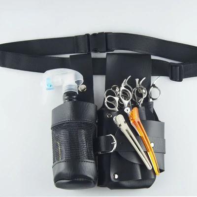 NOWY Fryzjerski Pokrowiec na Nożyczki Klipsy Uchwyt na Grzebień Fryzjerski Kabura Torby Uchwyt Narzędzie Salon Saszetka na Pasie Pas Skórzana Torba PU