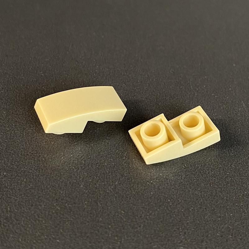 Compatible Building Block 24201 Technology Education Small Particles Building Block Accessories Parts 1X2 Reverse Arc Parts