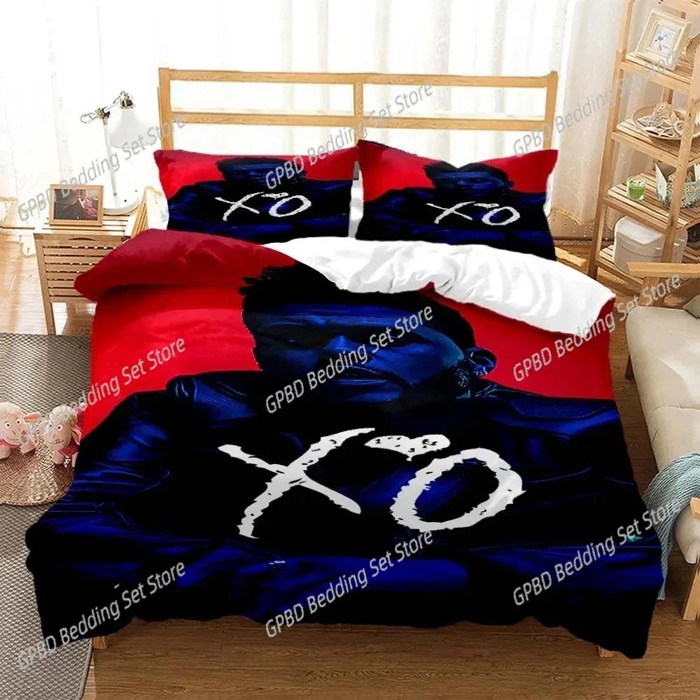 Die Weeknd Pop Singer 3D NEW Duvet Cover Pillowcase Bedding Set Adult Boy Girl Bedroom Decoration Children Single Double Large