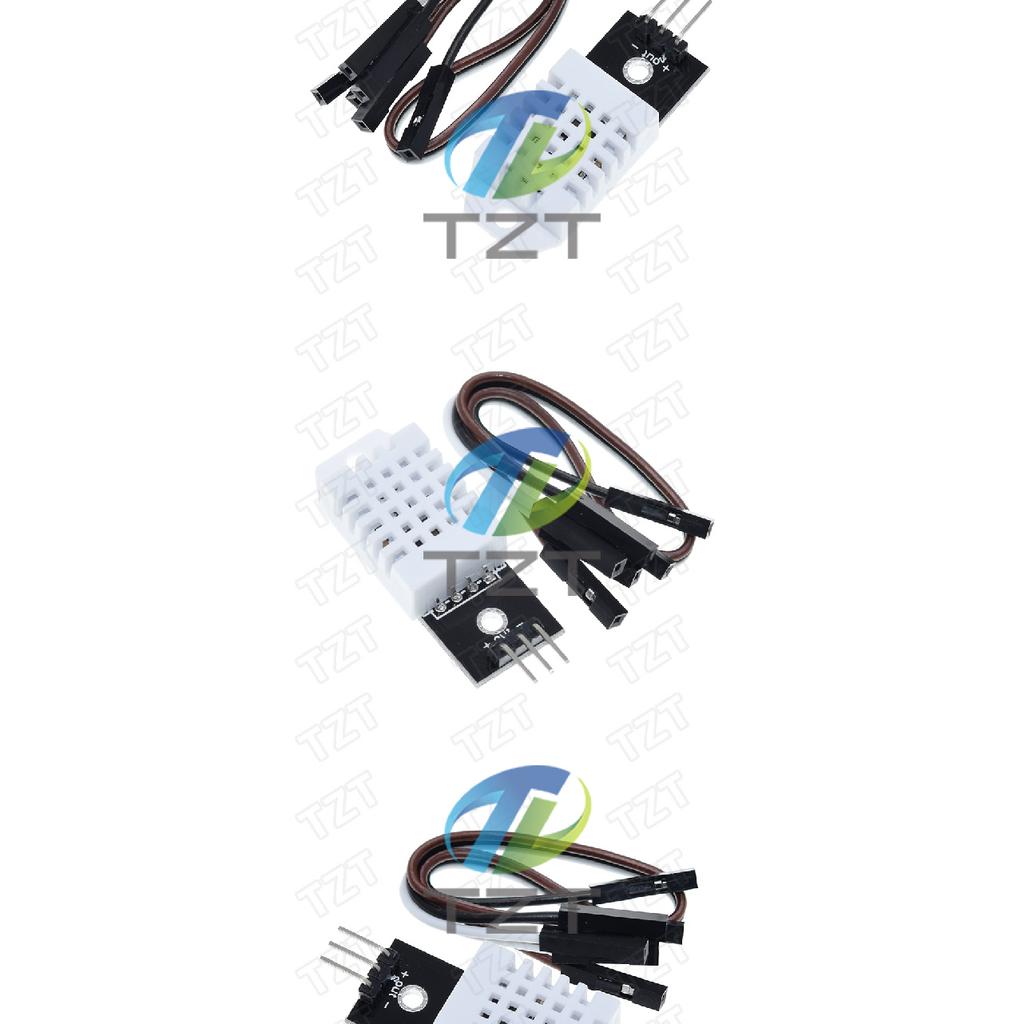 TZT 1/2/5pcs DHT22 Digital Temperature and Humidity Sensors AM2302 Module With Cable For ArduinoReplacement Sensors2