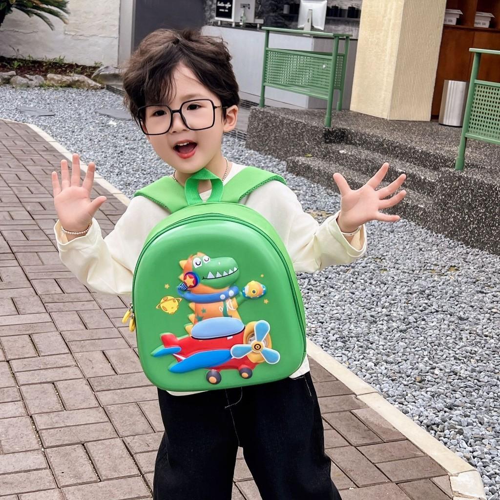 Adorable Cartoon Kids Backpack With Light Ideal For Preschoolers In Pink And Purple Colors
