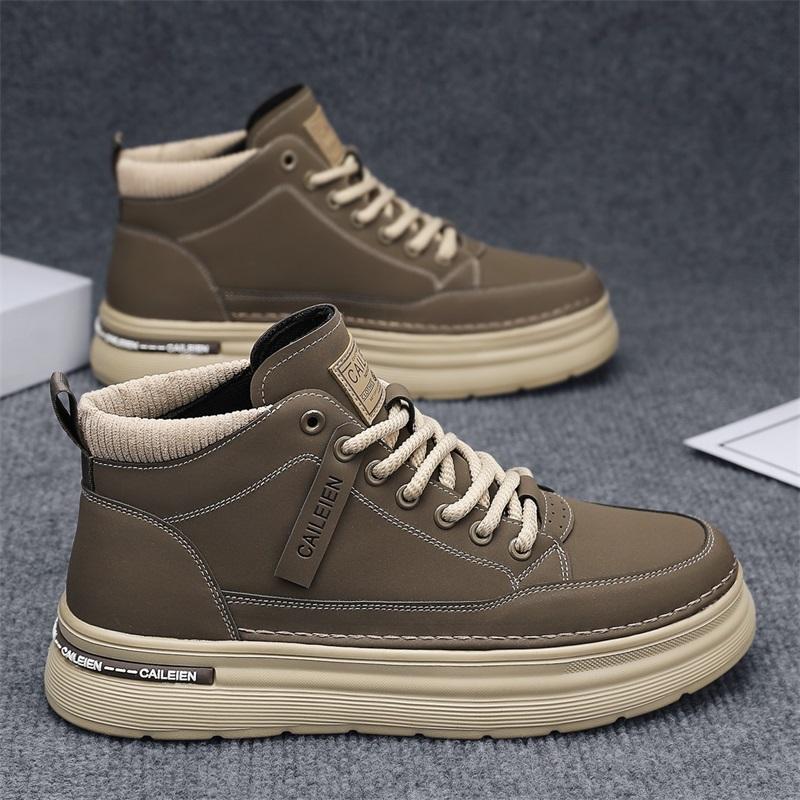Men 's Casual Four Seasons Fashion Martin Students Comfortable Sneakers Boys Trending Soft Sole Breathable Shoes