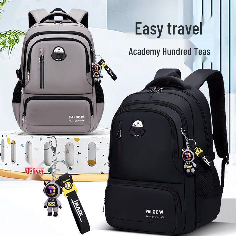 Xiangdun Rückenschützender Rucksack für Jungen & Mädchen - Großes Fassungsvermögen, Lastreduzierendes Design