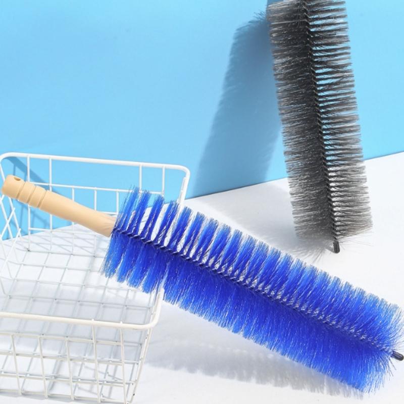 Long Handle Dust Brush 2Pcs for Fan Cover Dust Removal, Plastic Hold Cleaning Brush for Air Outlet Covers and Gaps