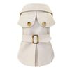 Dog Coat Trench Pet Jacket Podzim Zima Oblečení pro psy pro malé psy Yorkie Dekor na opasek Kostým štěně Kočka Kostým pudla Čivava