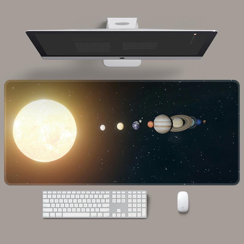 Extra Large Starry Sky Gaming Mouse Pad – Non-Slip, Thick for Dormitory or Office