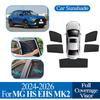For MG HS EHS MK2 2024 2025 2026 Car Mesh Sunshade Magnetic Coverage Sunshade Sunscreen Privacy Protection Auto Accessories