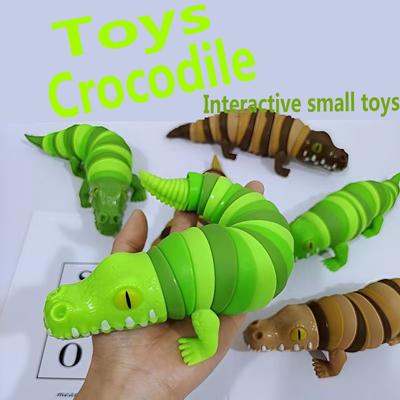 Alligator Caterpillar Unique Articulated Children's Exploration Fun Toy Sensory Fidget Toy Pressure Relief Anti-Anxiety Desk Toy