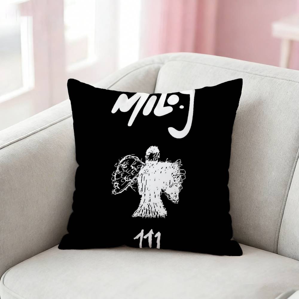 M-Milo J La Vida Era Mas Corta Pillow Case Pattern Printed Pillowcase For Living Room Sofa Cushion Cover