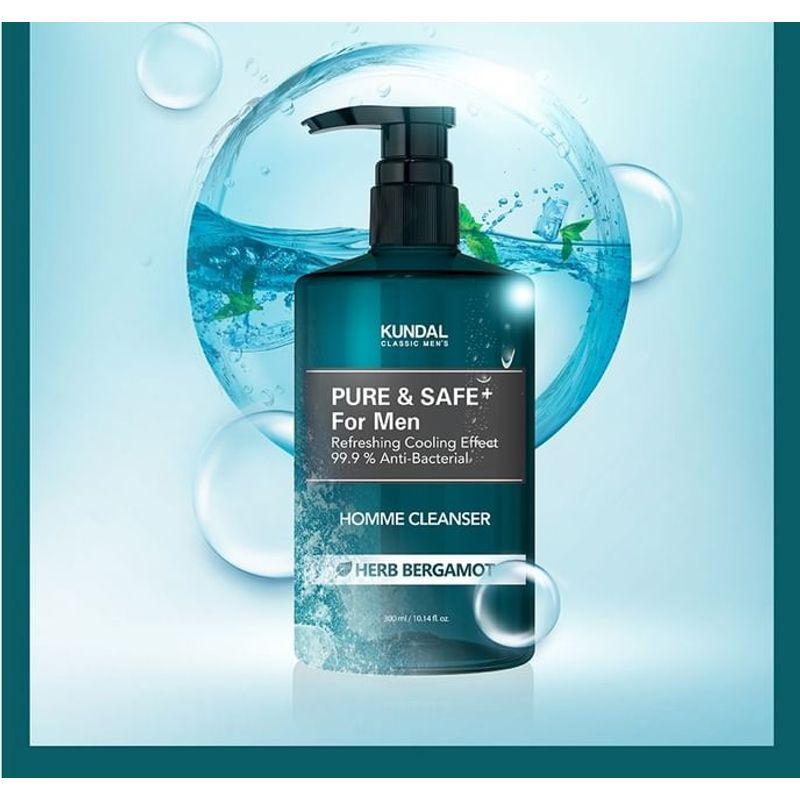 KUNDAL - Pure & Safe Cooling Homme Cleanser