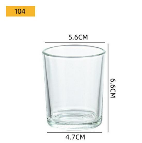 Thick Glass Aroma Candle Cup for Home & Hotel Decor
