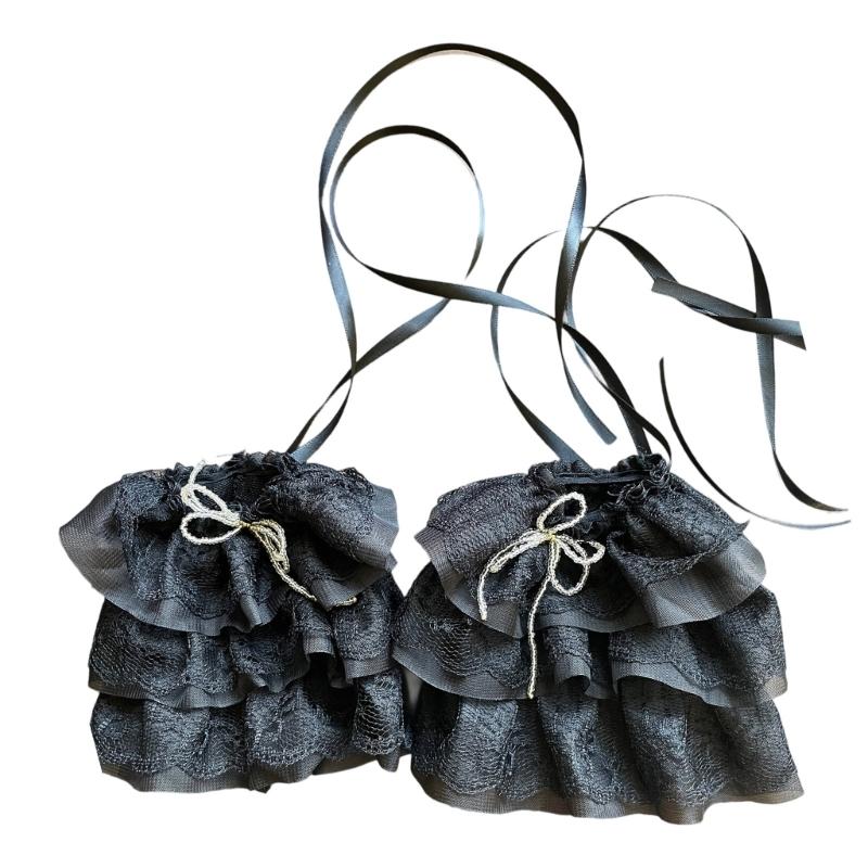 Breathable Nylon Lace Detachable Sleeve Protectors For Women Comfortable Wear Daily Or Special Event