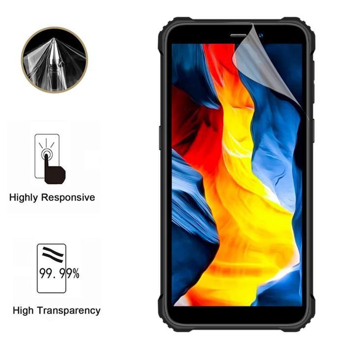 Screen Protector for Oukitel G2 [Pack 2] Ultra Thin Resistant Protective Plastic Film Phonillico®