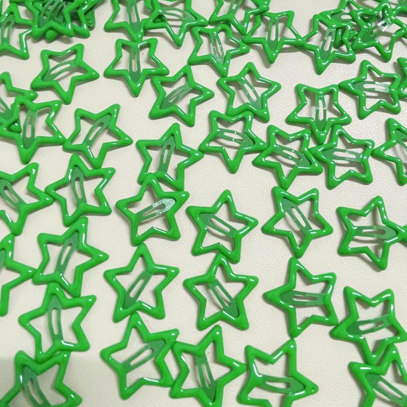 Cute Y2K Star Hairpin: Metal Bangs Clip, Dopamine Headdress