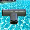 Conector T para Piscina Alta Compatibilidade Divisores de Mangueira de Piscina Divisor T para Mangueira de Piscina Conector de Junta T para Mangueira de Piscina Mangueira Dividida para Piscina