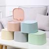 Desktop Small Trash Can Living Room Wastebasket Office Small Trash Can Household Waste Bin Small Desktop Garbage Basket Table