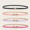 Gürtel mit Schmetterlingsdekor, Strasssteinen und Schmetterlingsmotiv für Kinder und Erwachsene, passend zu lässigen Outfits