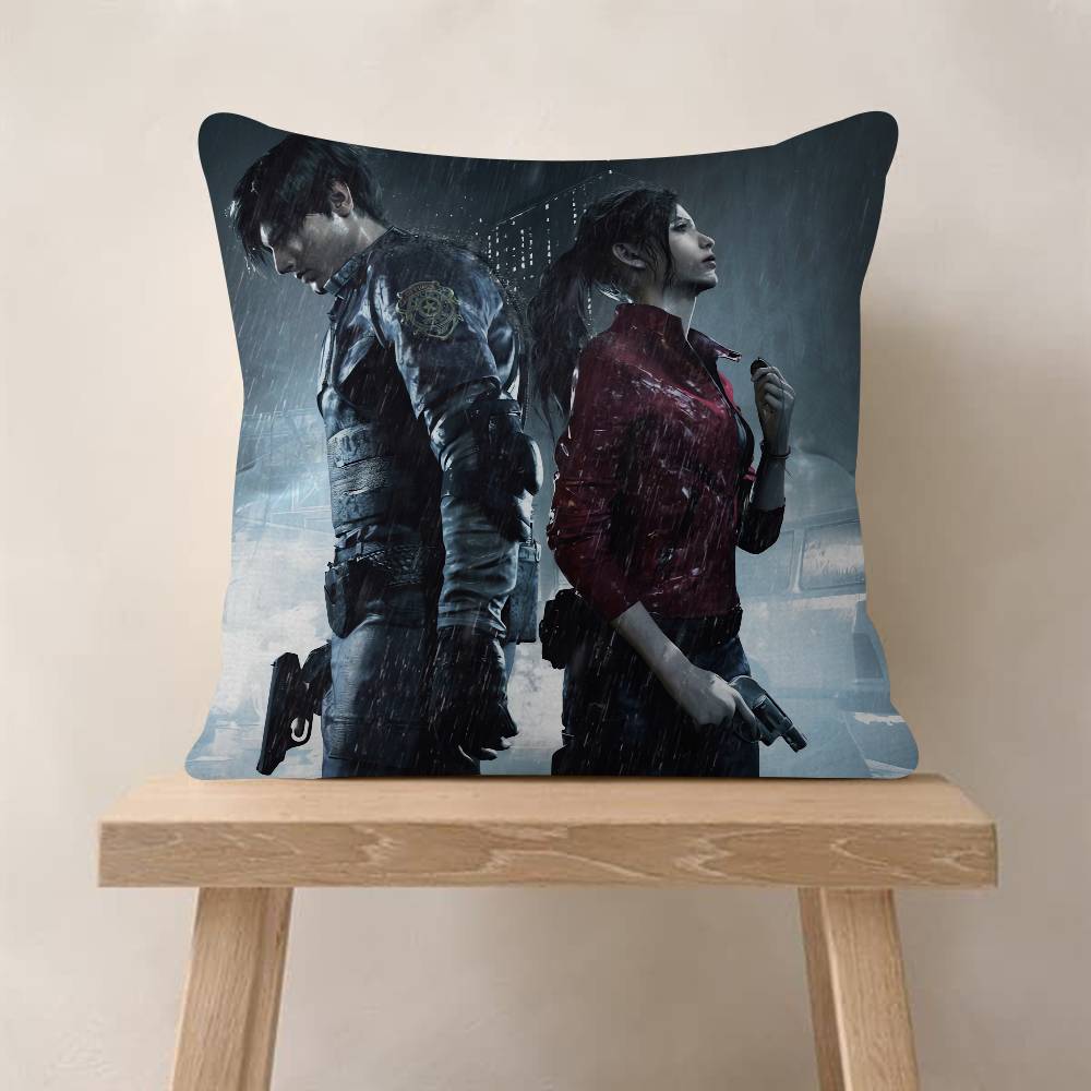 Game R-Resident E-Evil U-Umbrella Pillowcase Toon Gift Cushion Cover Bedroom Home Sofa Chair Seat Decor Pillow Case