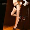 Sexy Öl Glänzend Vierseitig Offen Strumpfhose Seidige Strumpfhalter Strumpf Verführung Sexspiel Club Tanz Büro Dame Damenmode