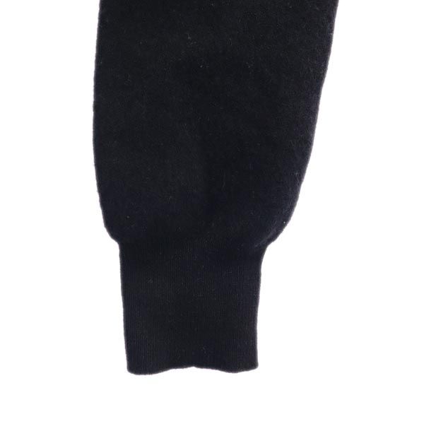 BAPY BY A BATHING APE Long Sleeve Asymmetry Knit XS Black Open Shoulder Women Used