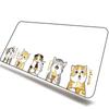 Kawaii Cat Gaming Mouse Pad Gamer Non-slip Mausepad Computer Accessories Deskmat Mousepad Mats Keyboard Pc Cabinet Xxl