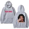 Rapper Nicki Minaj New album Double Sided print Autumn Winter Hoodie Men women vintage hip hop pullover Unisex Fleece streetwear