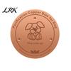 Pet Water Bowl Accessory Copper Disc Purification for Dog, 4-Inch Diameter Pure Disc, Slimy Scale Removal with 3-Point Support Dog Dispenser