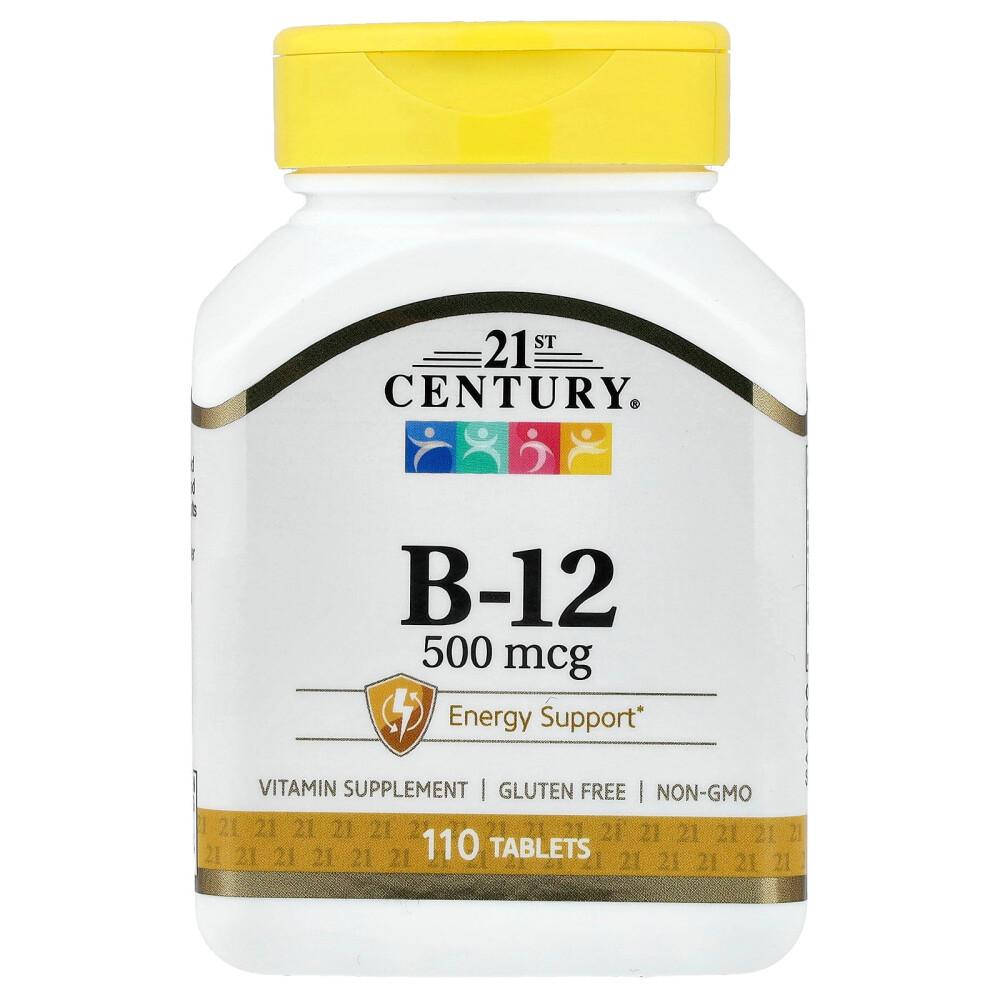 21st Century Sentry B-12 500mcg Tablets, 110 Count