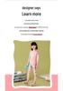 Girls' Two-Piece Long-Sleeve Swimsuit with Sun Protection