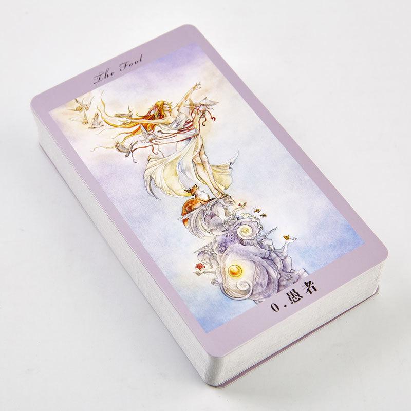 Flower Shadow Rider-Waite Tarot Card Set: Includes Cards, Guidebook, and Bag