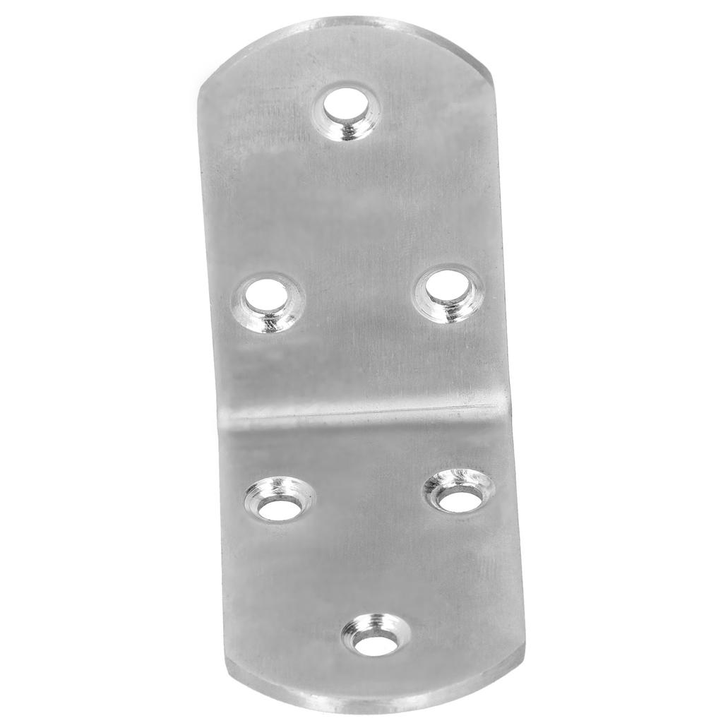10Pcs Corner Brace Stainless Steel Thicken Right Angle Bracket Connector for Shelf Furniture