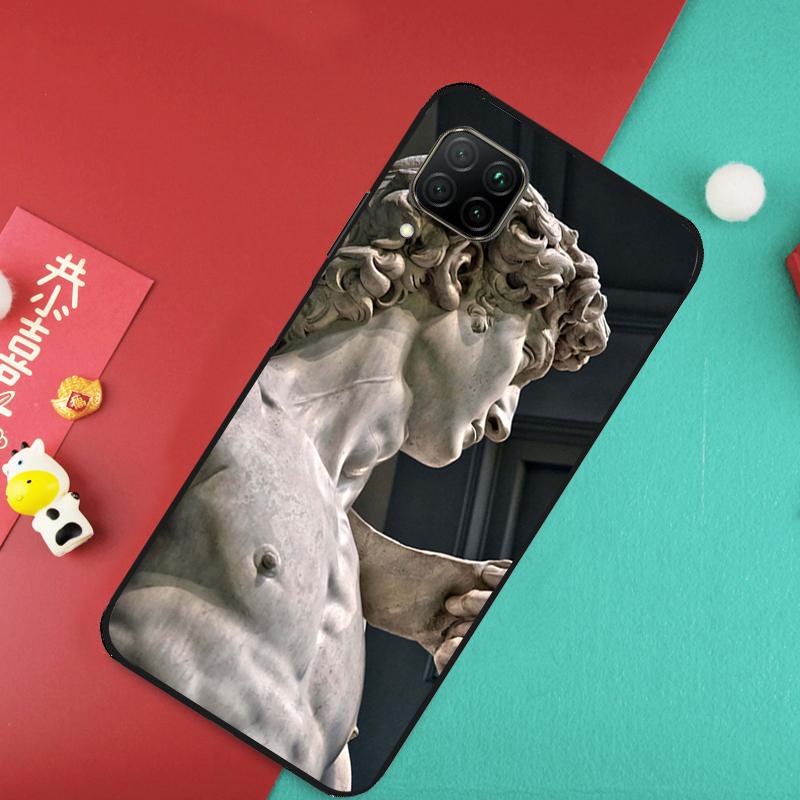 Michelangelo Art For Huawei Nova Y73 Y70 Y72 Y60 Y90 Y61 Y91 8i 7i 11i 12i 12s 9 10 SE P20 P30 P40 Lite Case