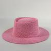 2026 cappello di paglia estate Uomo Panama Cappelli di paglia semplici cappelli da sole Donna cappello durevole Intreccio stile rattan Protezione UV cappello da mare