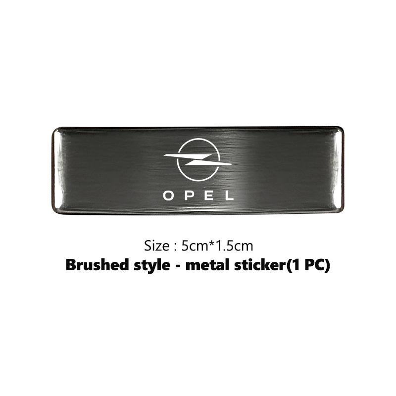 Car Sticker Metal Badge Auto Modification Accessories Decorative Decals For Opel Corsa Mokka Astra Cascada Adam Insignia Meriva