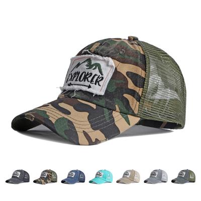 Berretto Primavera Estate da Uomo per Montagna e Viaggio, Berretto da Baseball con Rete Traspirante, Berretto da Sole da Donna con Protezione Solare