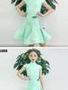 W69 Professional Latin Dance Dress for Girls - 2025 Exam Competition Standard
