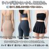 MOTOR KANTO Women's Leggings [3-Pack] Cute Panties for Underskirts, Show-Off Panties for Girls, Middle and High School Students, Non-See-Through Inner
